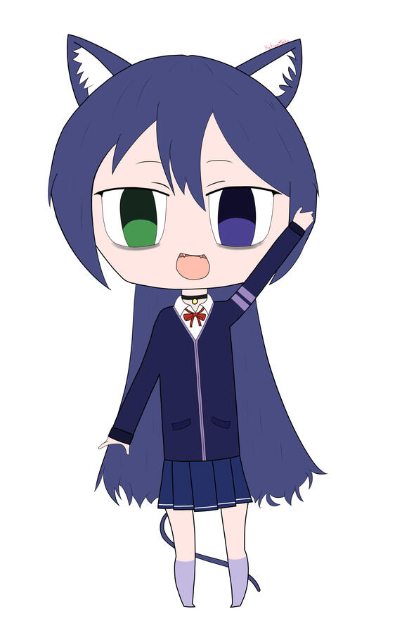 Lula Chibi An image I drew of my friend's OC, Lula, in chibi style!