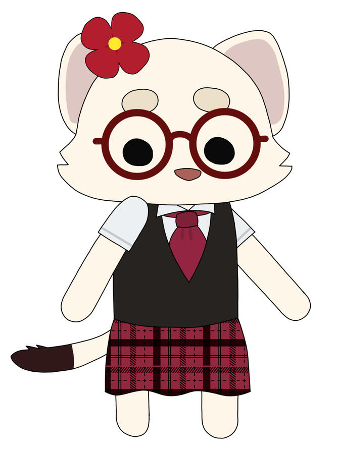 Stoatsumi An image I drew of my Super Animal Royale character, who I'm currently calling Stoatsumi!